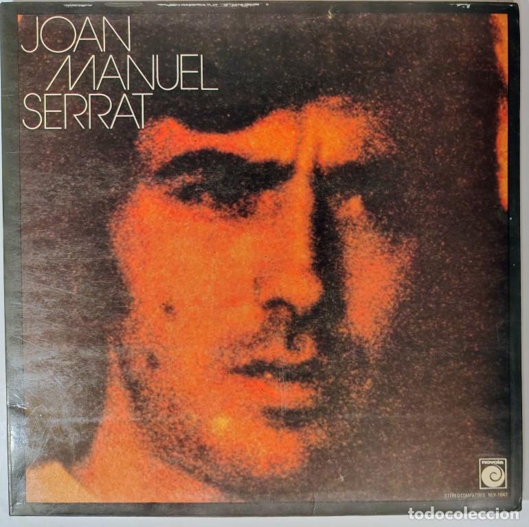 Discos de vinilo: Joan Manuel Serrat. Canci&oacute;n infantil para despertar una paloma. Novola Spain 1974 LP +doble cubierta