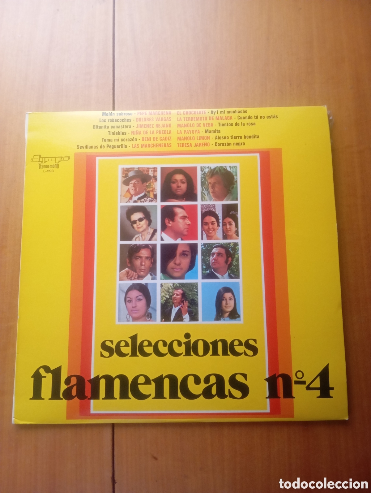 Discos de vinilo: Selecciones Flamencas n4 lp