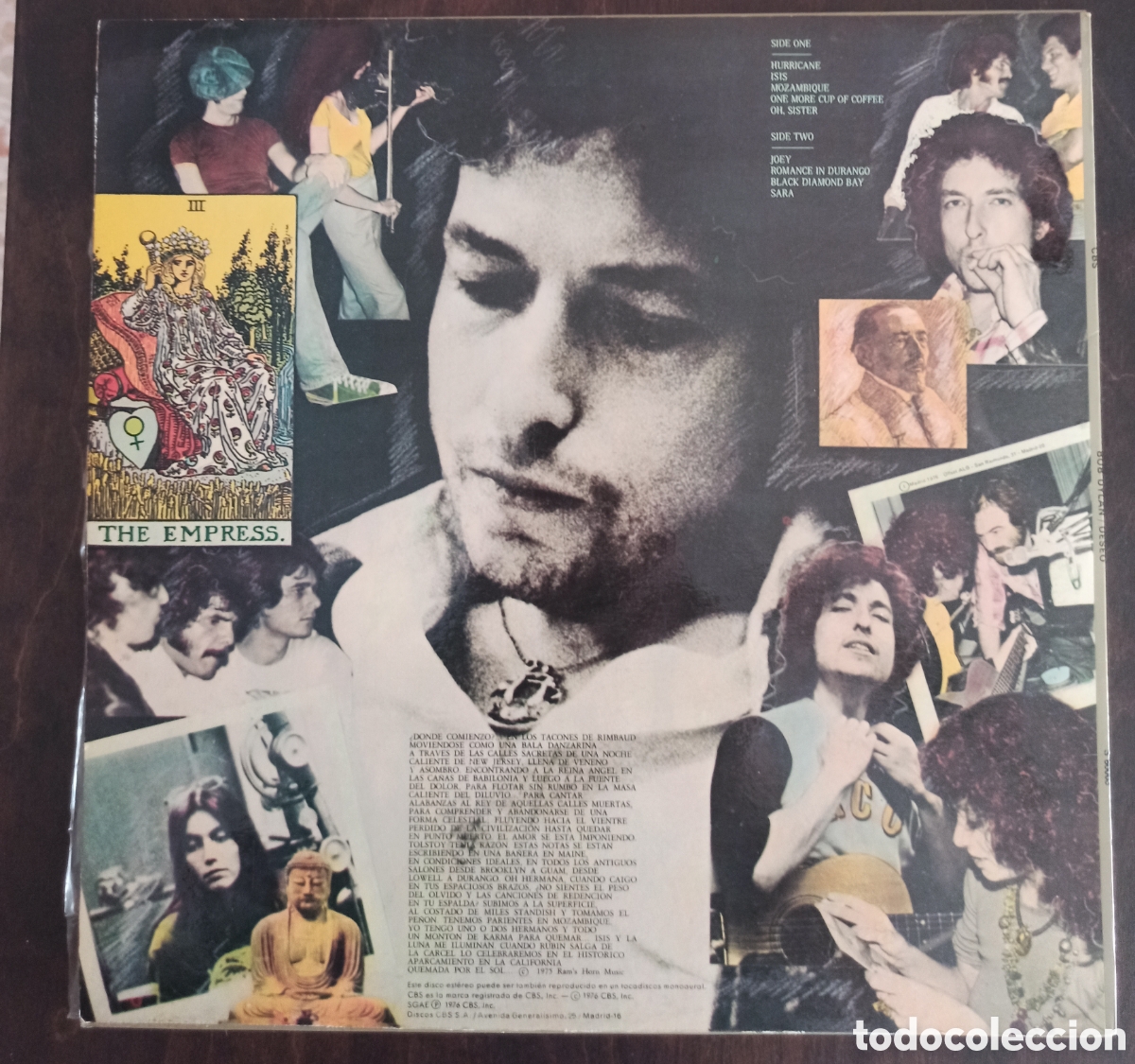 Discos de vinilo: Bob Dylan - Desire Bob Dylan - Foto 2