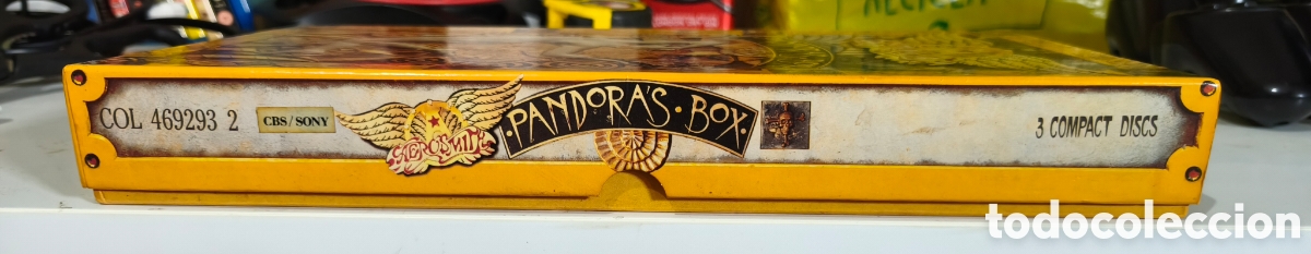 Discos de vinilo: Aerosmith: Pandoras Box 3Cd joyas 66-82 - Foto 3