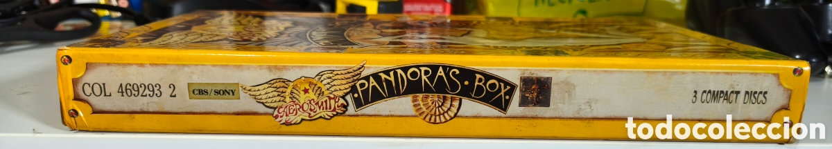 Discos de vinilo: Aerosmith: Pandoras Box 3Cd joyas 66-82 - Foto 4