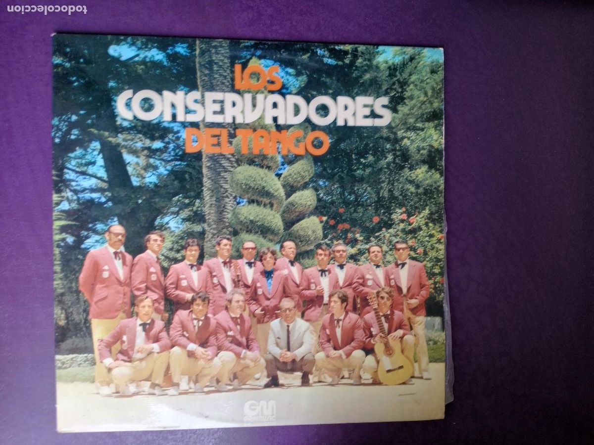 Discos de vinilo: LOS CONSERVADORES DEL TANGO - LP GRAMUSIC 1975 - CADIZ, CARNAVAL, TANGO GADITANO