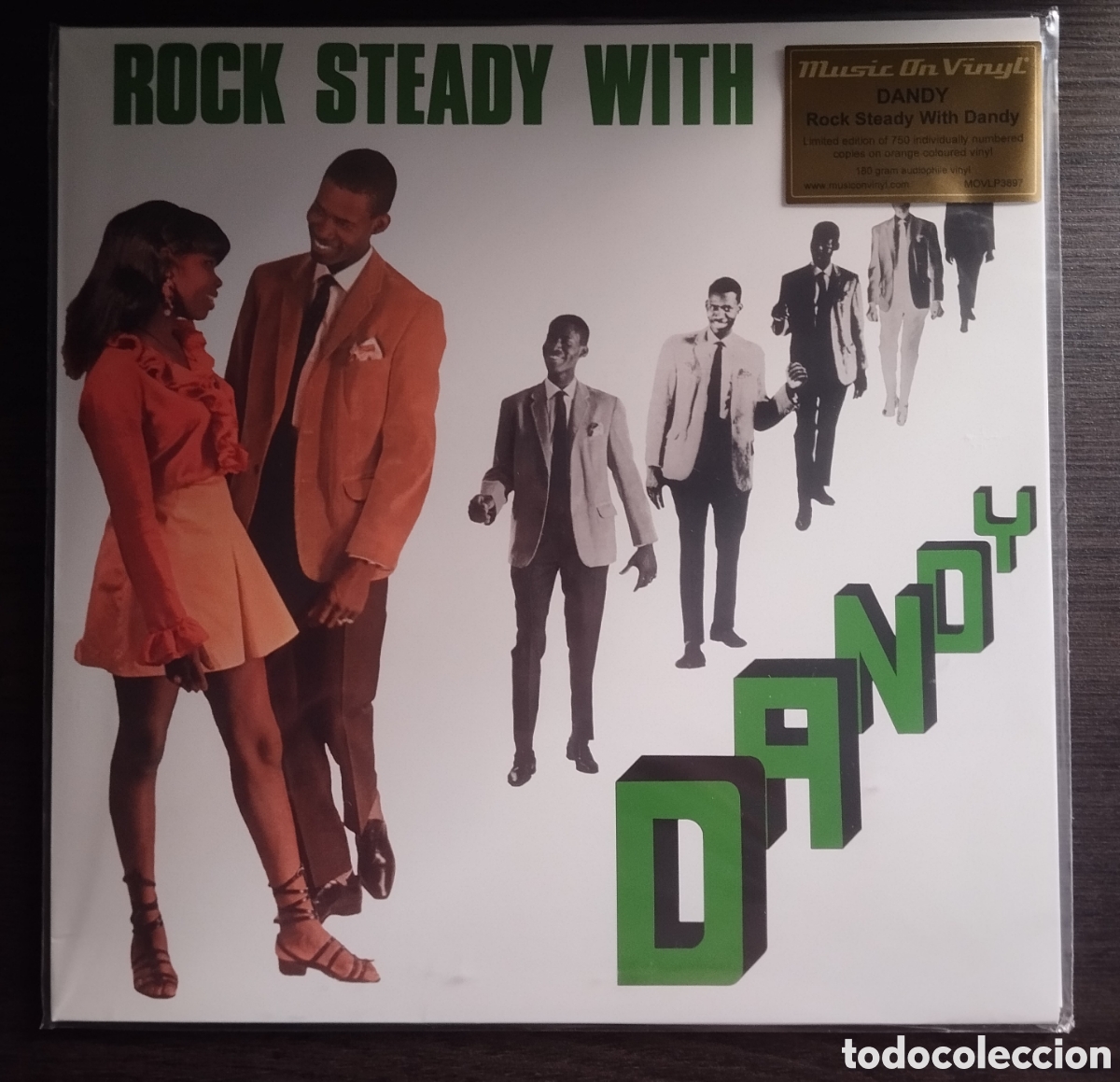 Discos de vinilo: Dandy - Rock Steady With Dandy LP (Music On Vinyl, 2025) Vinilo de color! Nuevo