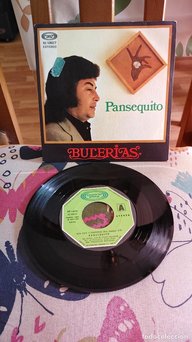 Discos de vinilo: PANSEQUITO-SINGLE ESTA VISTO Y COMPROBAO