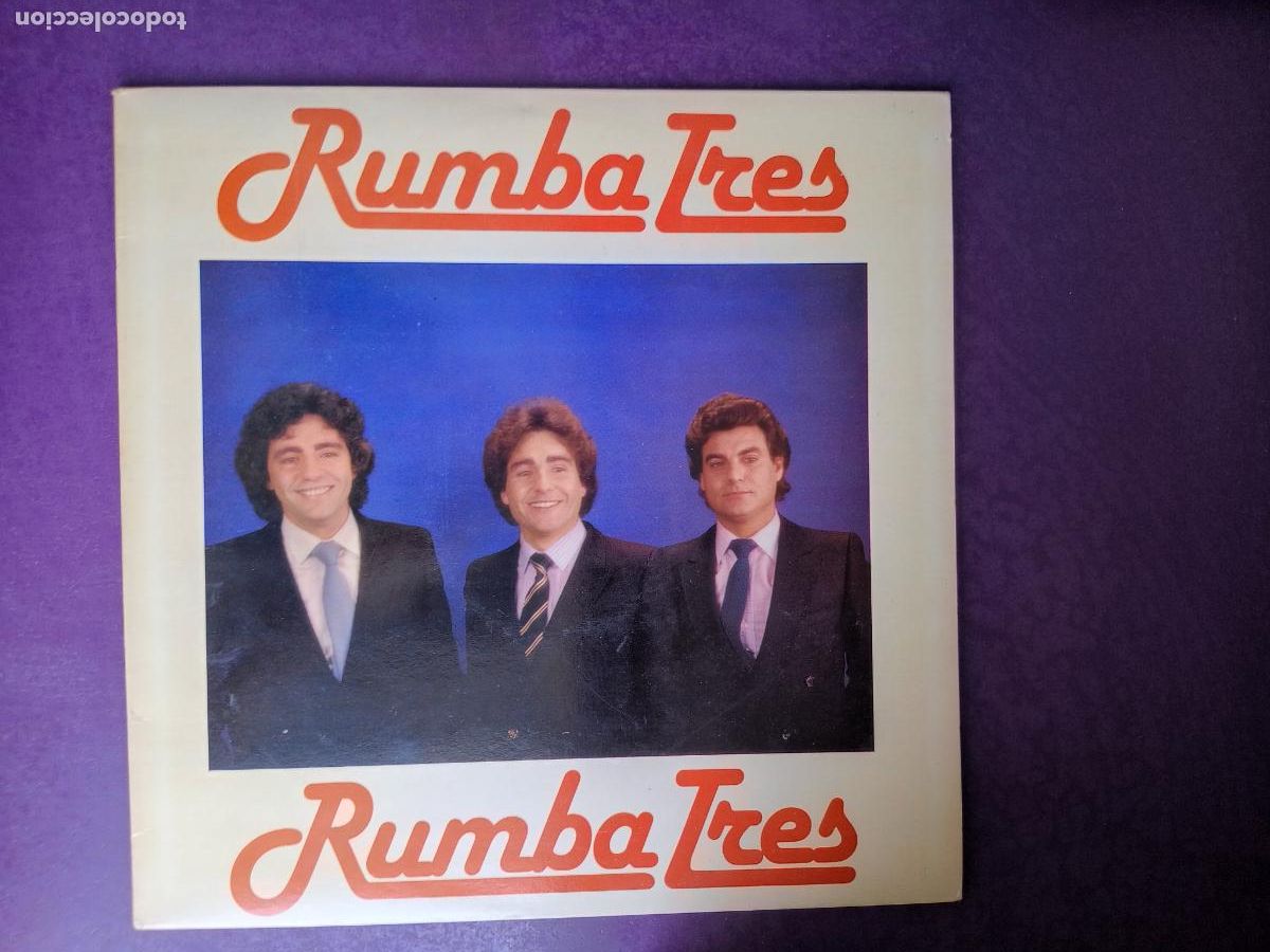 Discos de vinilo: Rumba Tres - LP POLYDOR 1983 - RUMBA CATALANA, RUMBAS POP - LEONARDO DANTES, JUAN BAUTISTA