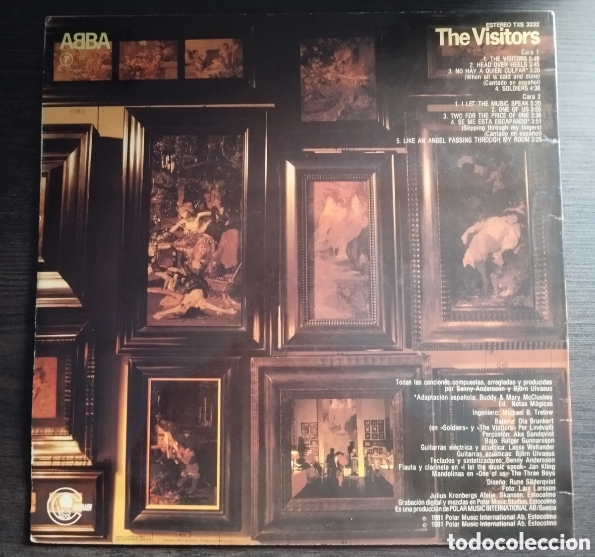 Discos de vinilo: Abba - The Visitors LP - Foto 2