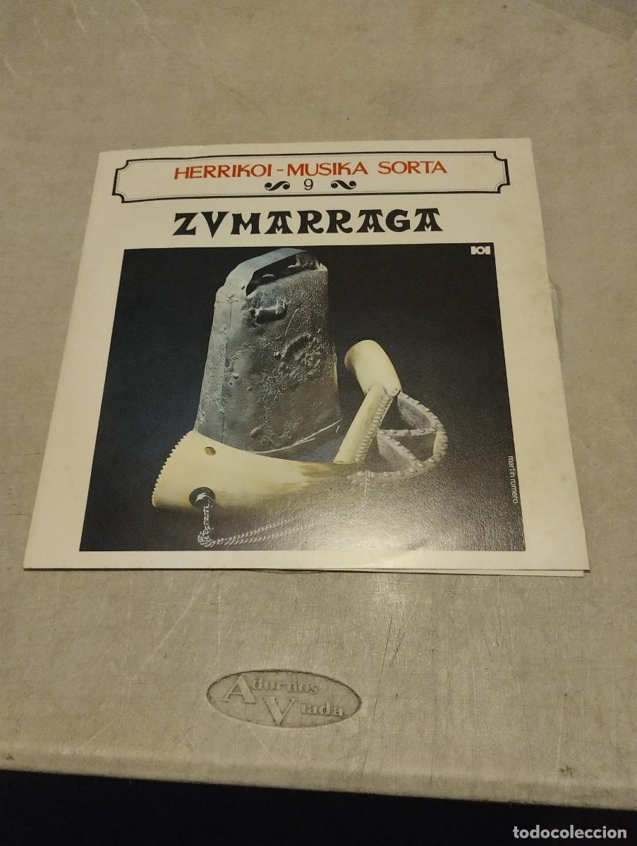 Discos de vinilo: HERRIKOI MUSICA SORTA N&ordm;. 9 ZUMARRAGA INSERT LETRAS