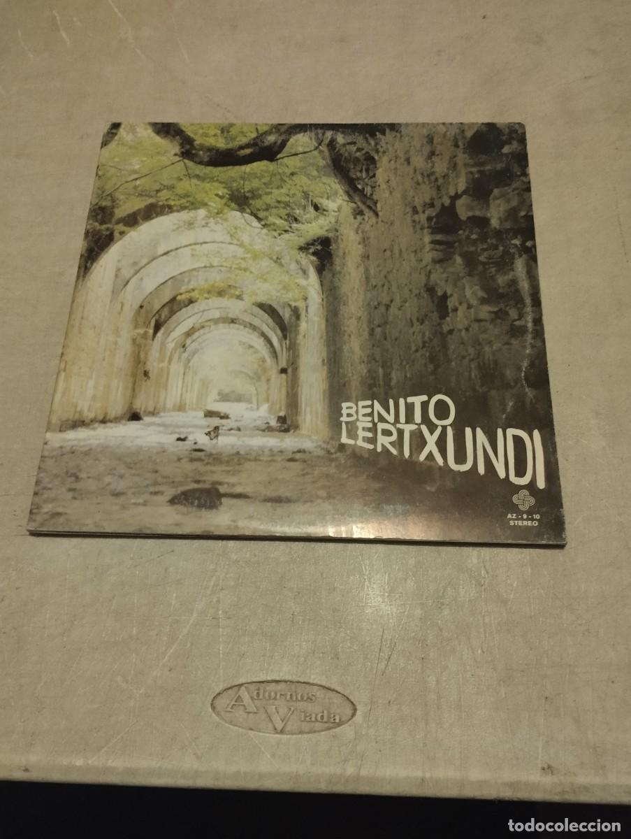 Discos de vinilo: BENITO LERTXUNDI DOBLE LP PORTADA ABIERTA INSERT LETRAS