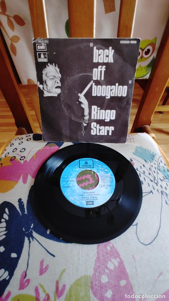 Discos de vinilo: RINGO STARR-SINGLE BACK OFF BOOGALOO