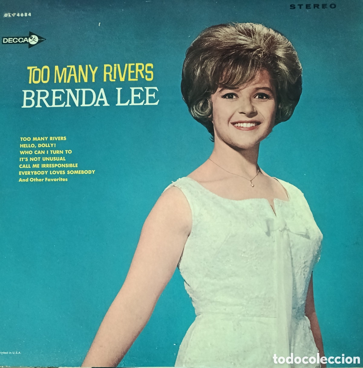 Discos de vinilo: Brenda Lee Lp sello Decca editado en USA.