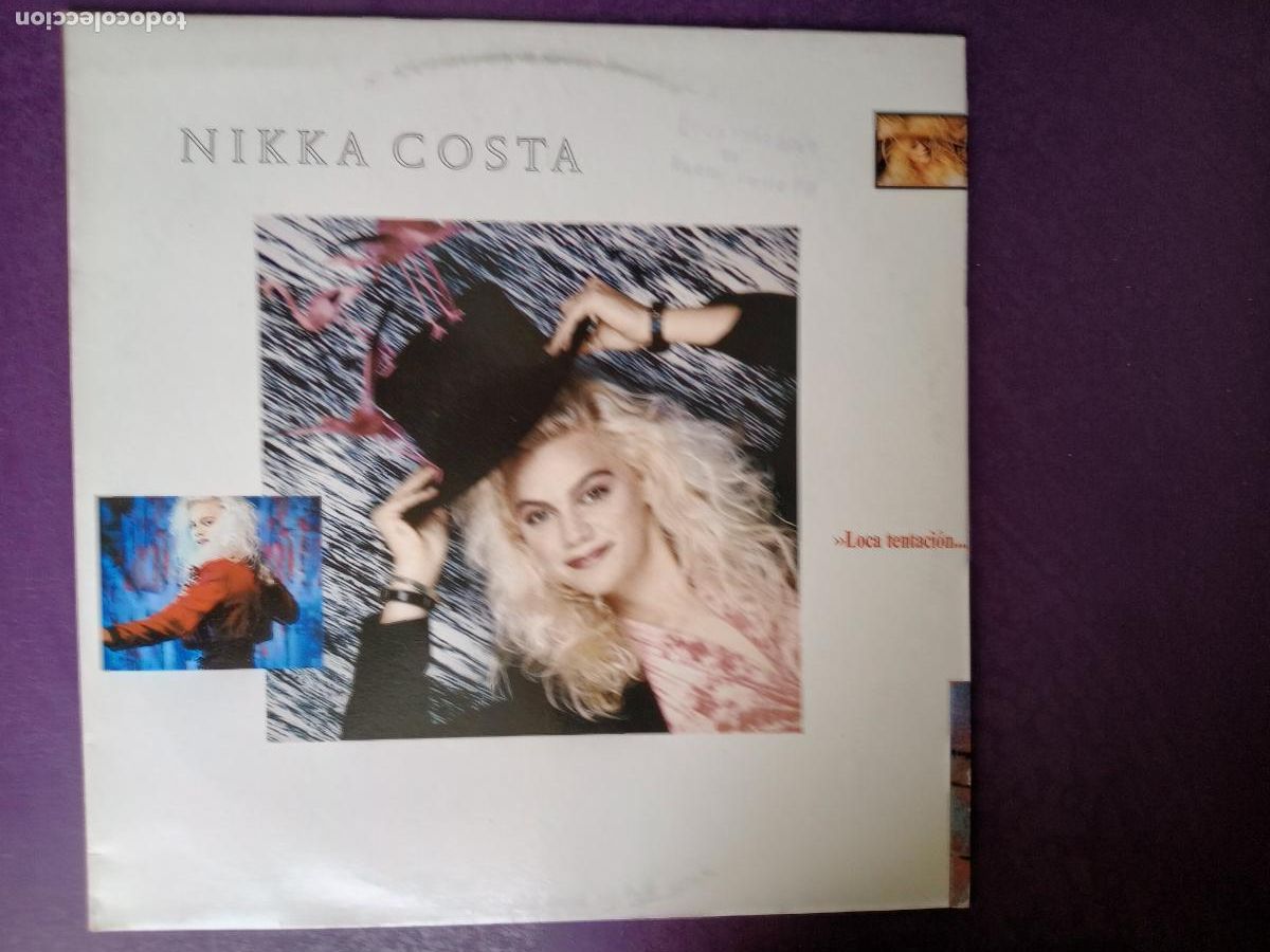 Vinyl-Schallplatten: NIKKA COSTA &lrm;&ndash; LOCA TENTACI&Oacute;N - LP POLYDOR 1989 EN ESPA&Ntilde;OL - DISCO POP 80'S SIN USO