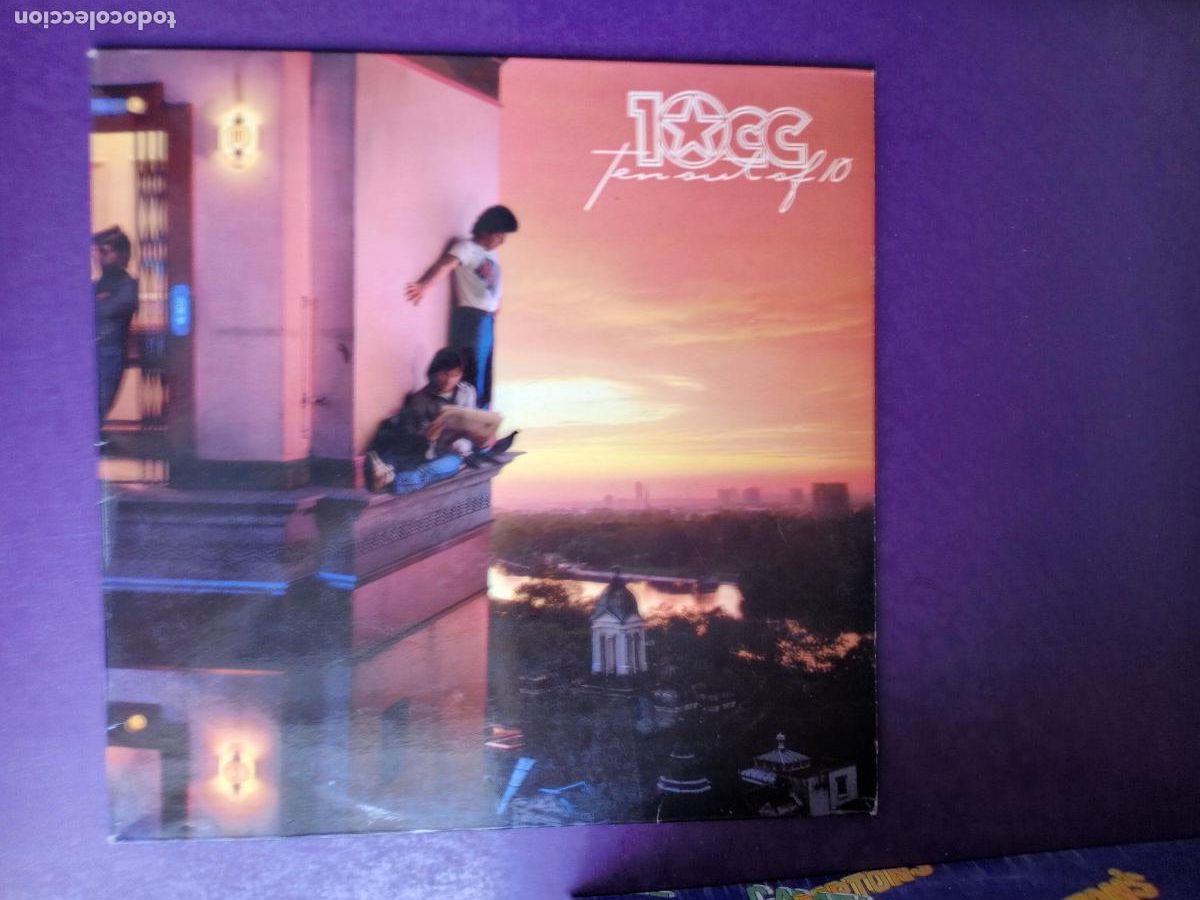 Discos de vinilo: 10cc &ndash; Ten Out Of 10 - LP MERCURY 1981 - NEW WAVE 80'S - REGGAE POP - MUY POCO USO