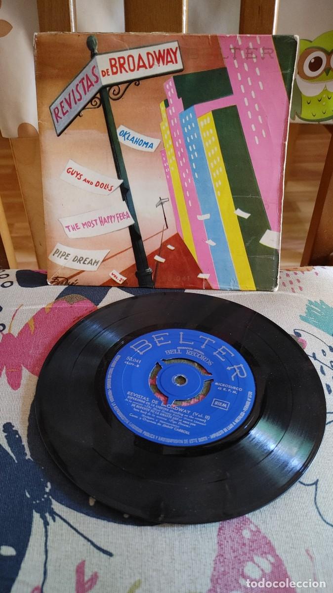 Discos de vinilo: REVISTAS DE BROADWAY N&ordm; 2-EP JIMMY CARROLL