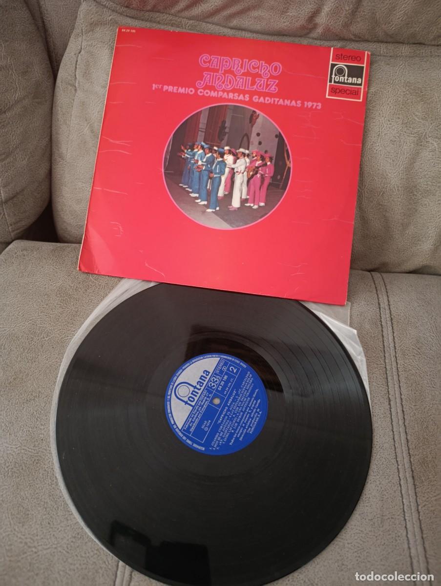Discos de vinilo: CAPRICHOS ANDALUZ PRIMER PREMIO COMPARSA 1973. C2V
