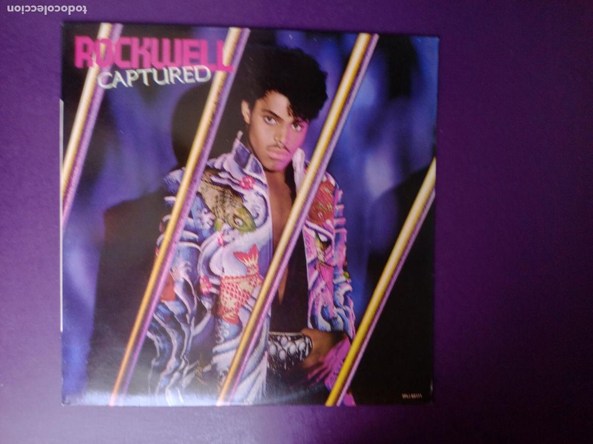Discos de vinilo: ROCKWELL &ndash; CAPTURED...BY AN EVIL MIND - LP RCA 1985 SIN USO - FUNK POP 80'S DISCO ELECTRONICA