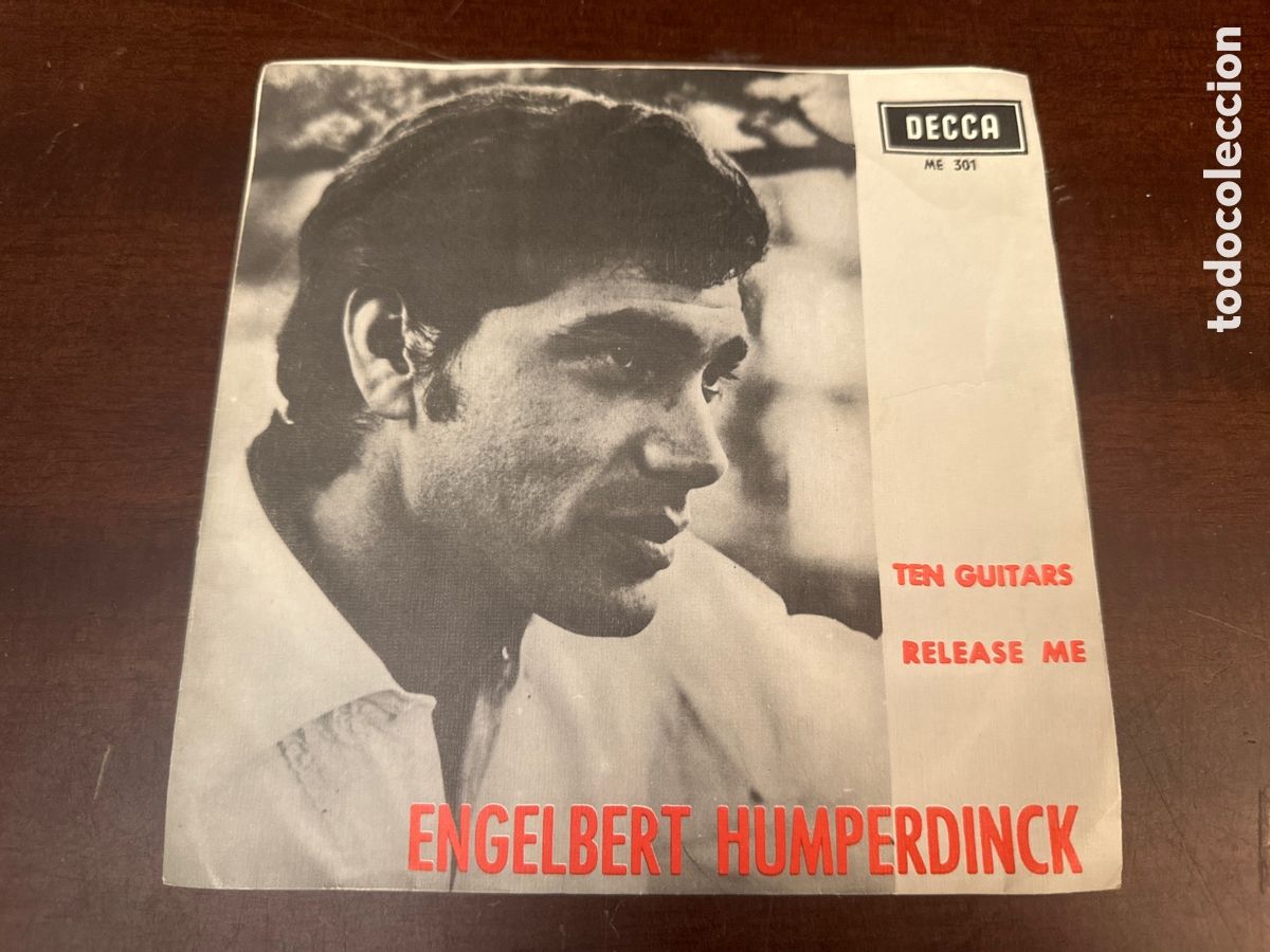 Discos de vinilo: ENGELBERT HUMPERDINCK - TEN GUITARS / RELEASE ME 1966 DECCA - Foto 5