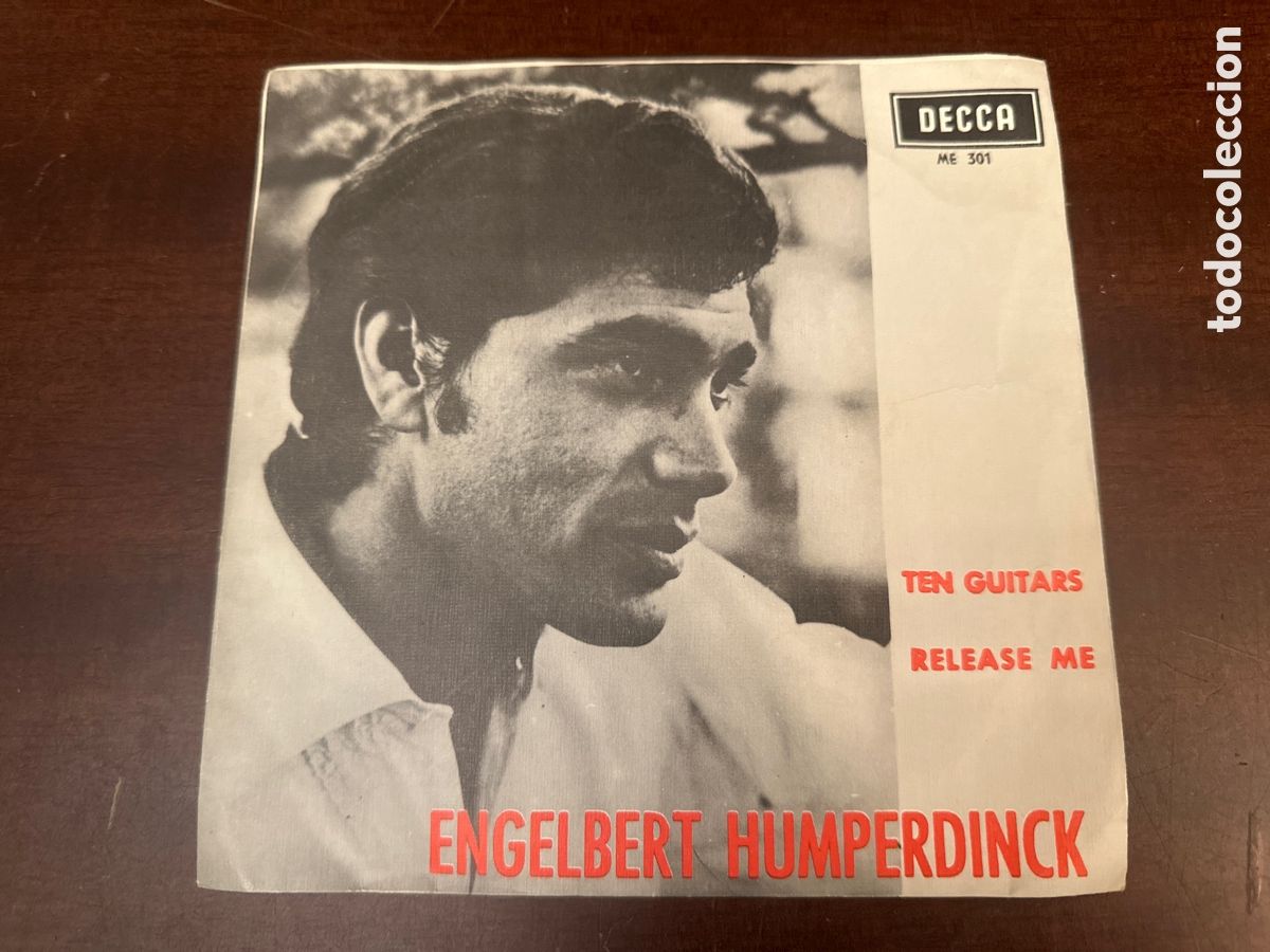 Discos de vinilo: ENGELBERT HUMPERDINCK - TEN GUITARS / RELEASE ME 1966 DECCA