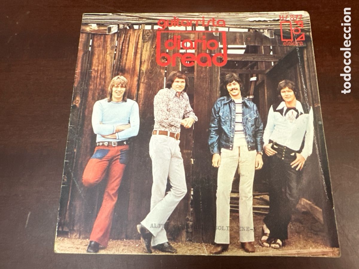 Discos de vinilo: BREAD. GUITARRISTA / DIARIO. HISPAVOX 1972 - Foto 5