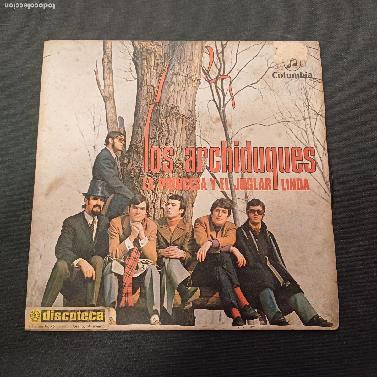 Discos de vinilo: LOS ARCHIDUQUES/LA PRINCESA Y EL JUGLAR/SINGLE.