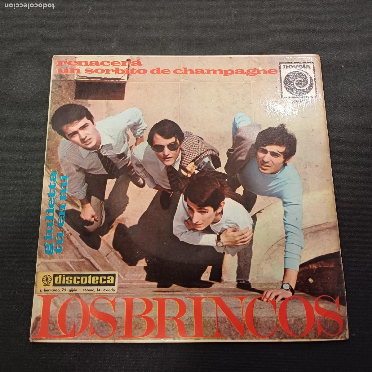 Discos de vinilo: LOS BRINCOS/RENACERA/SINGLE.