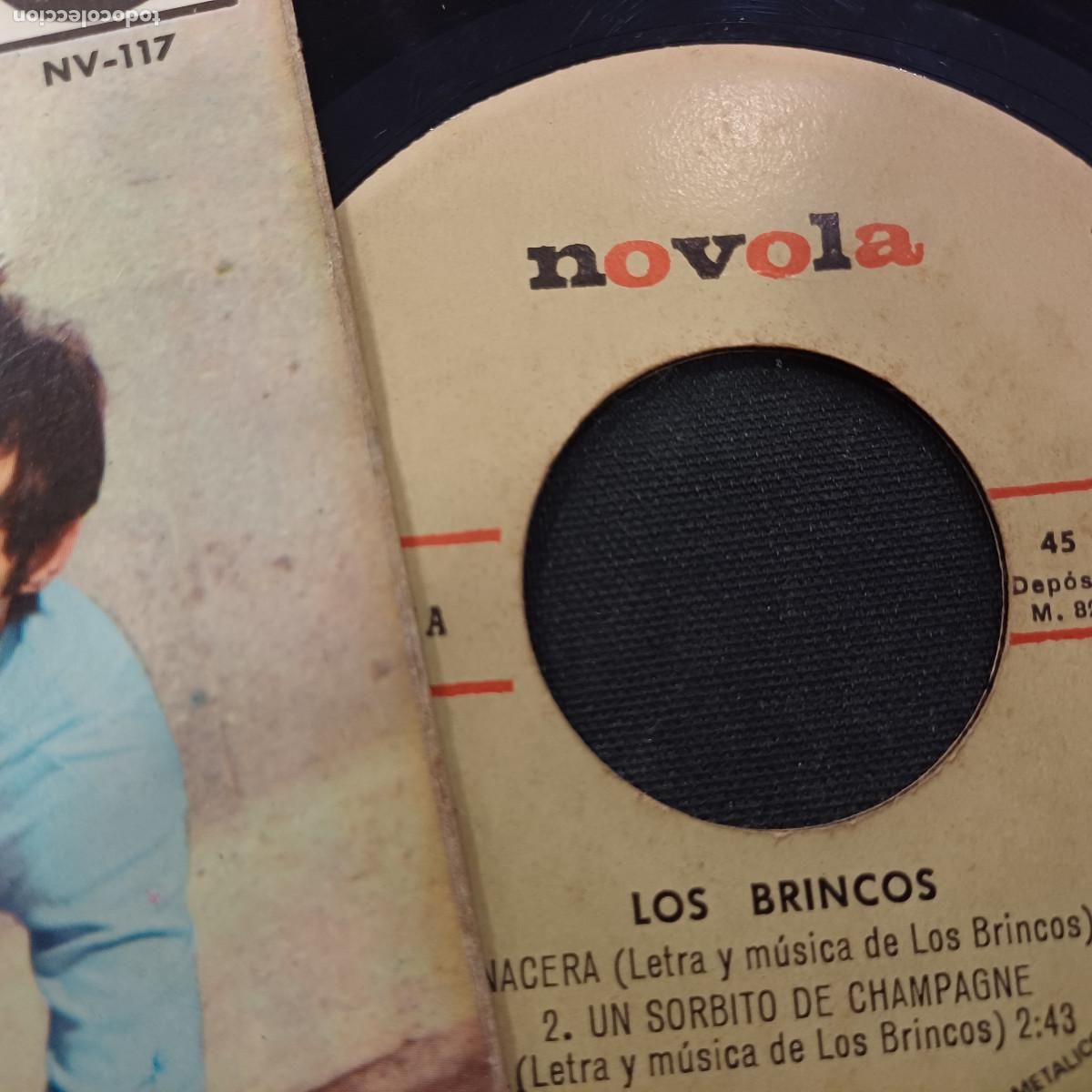 Discos de vinilo: LOS BRINCOS/RENACERA/SINGLE. - Foto 2