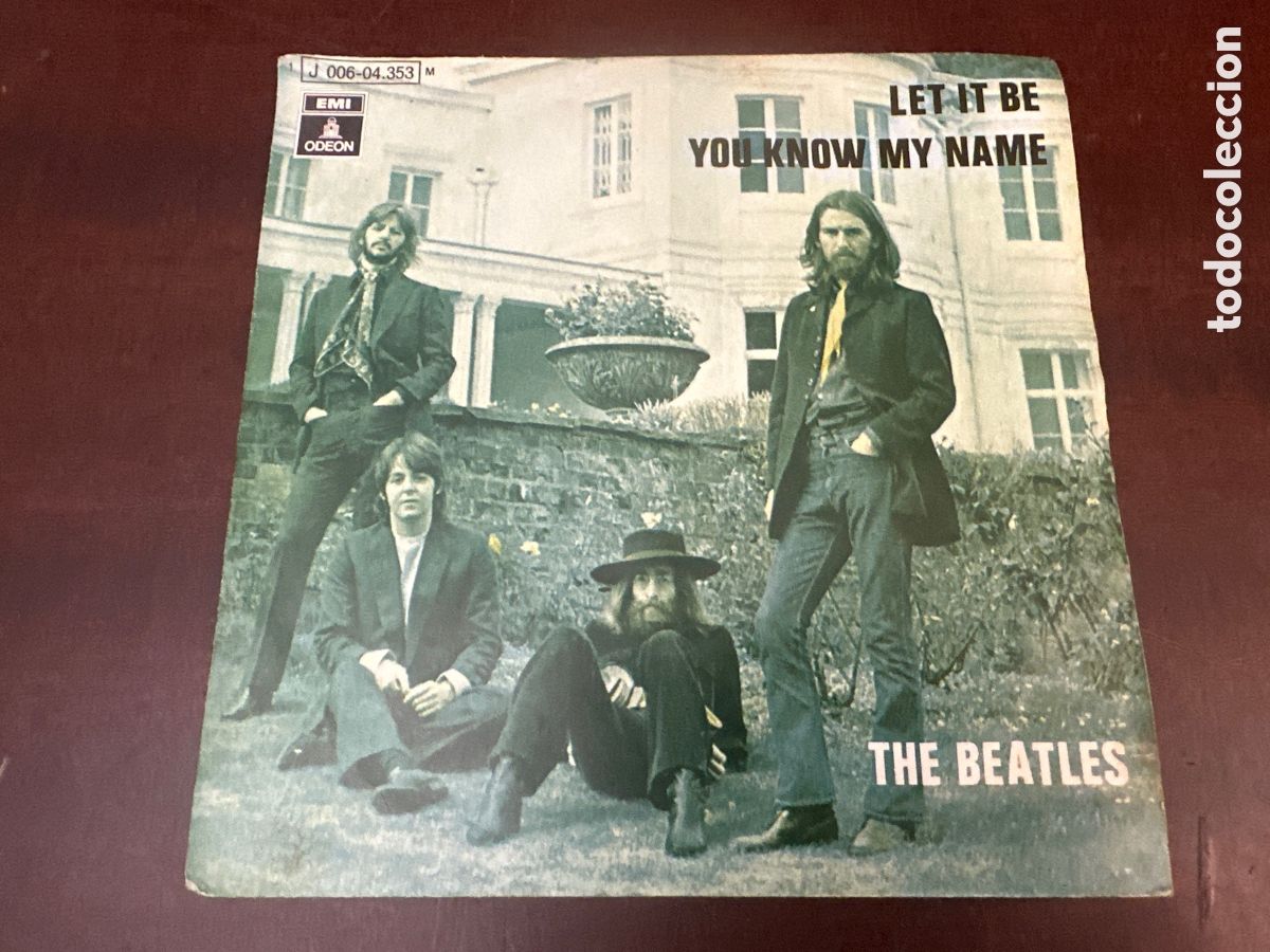 Discos de vinilo: BEATLES, THE , SG, LET IT BE + 1, A&Ntilde;O 1970, ODEON J 006-04.353