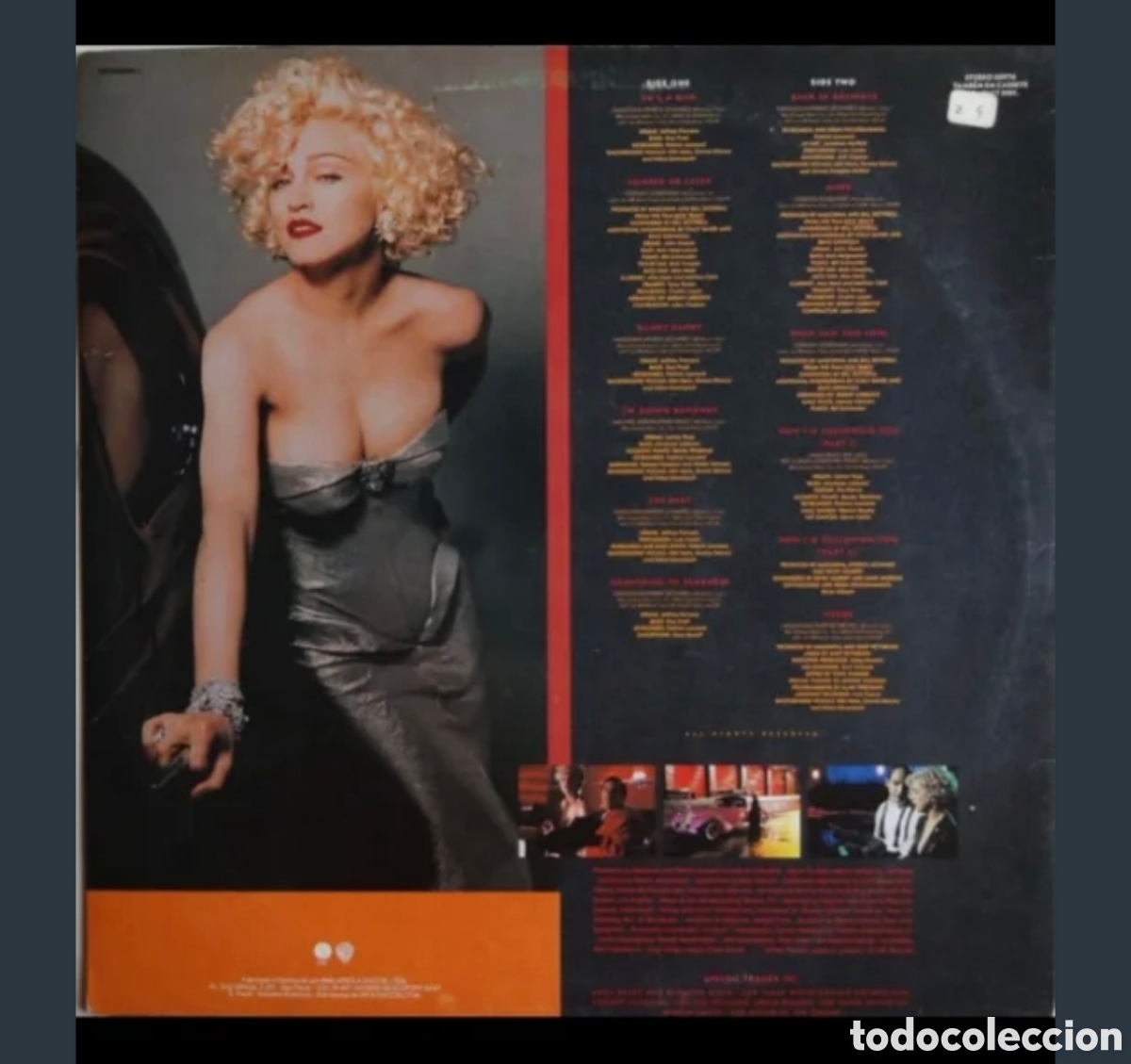Discos de vinilo: Madonna-Im Breathless Lp 1990 - Foto 2