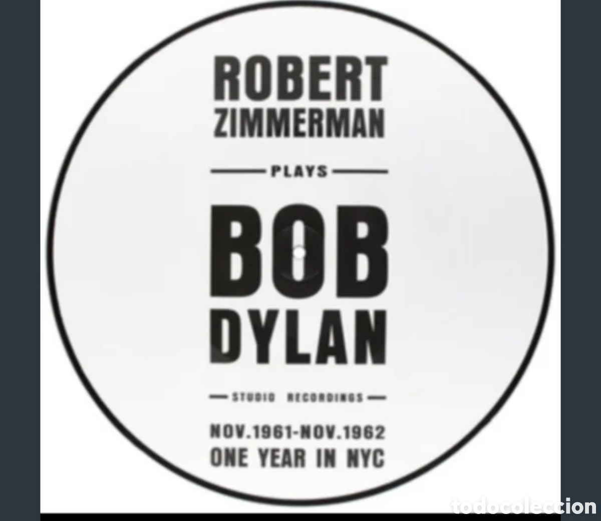 Discos de vinilo: Bob Dylan-Robert Zimmerman plays LP61-62