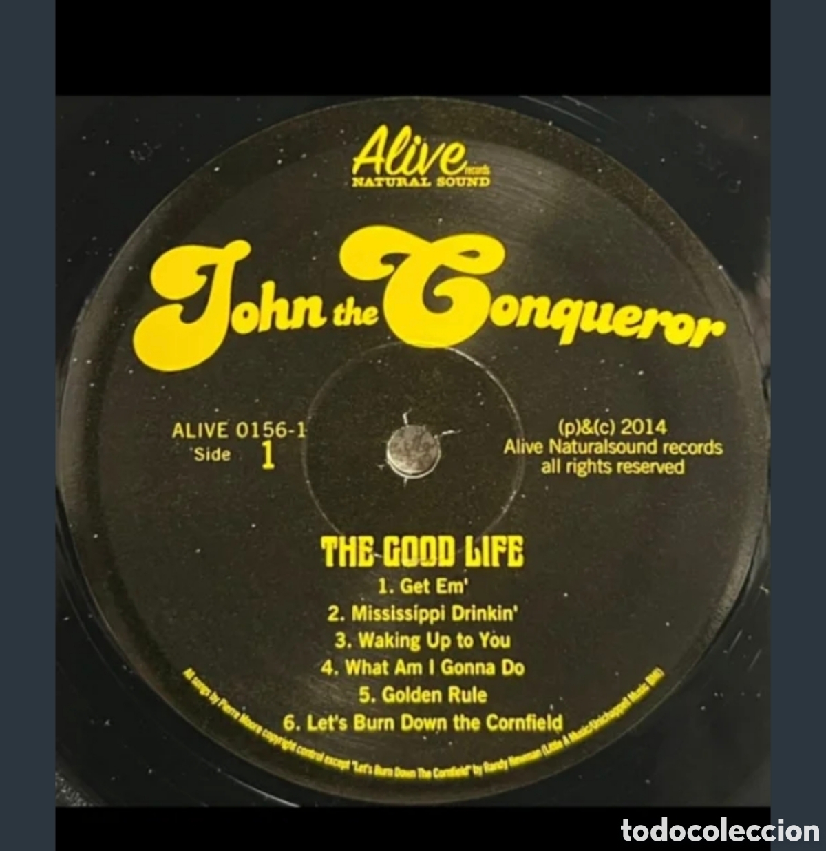 Discos de vinilo: John The Conqueror- The Good Life LP - Foto 3