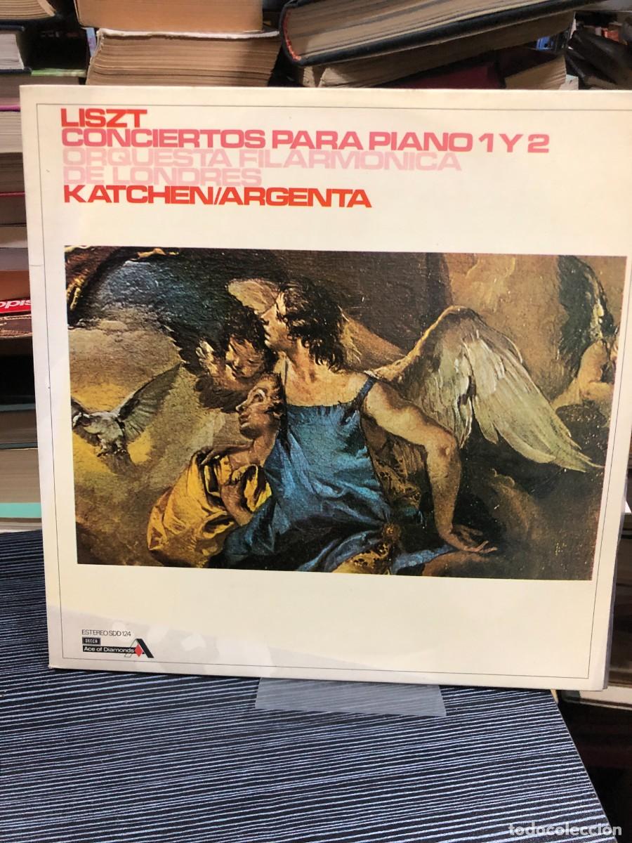 Discos de vinilo: Conciertos para piano 1 y 2 Franz Liszt