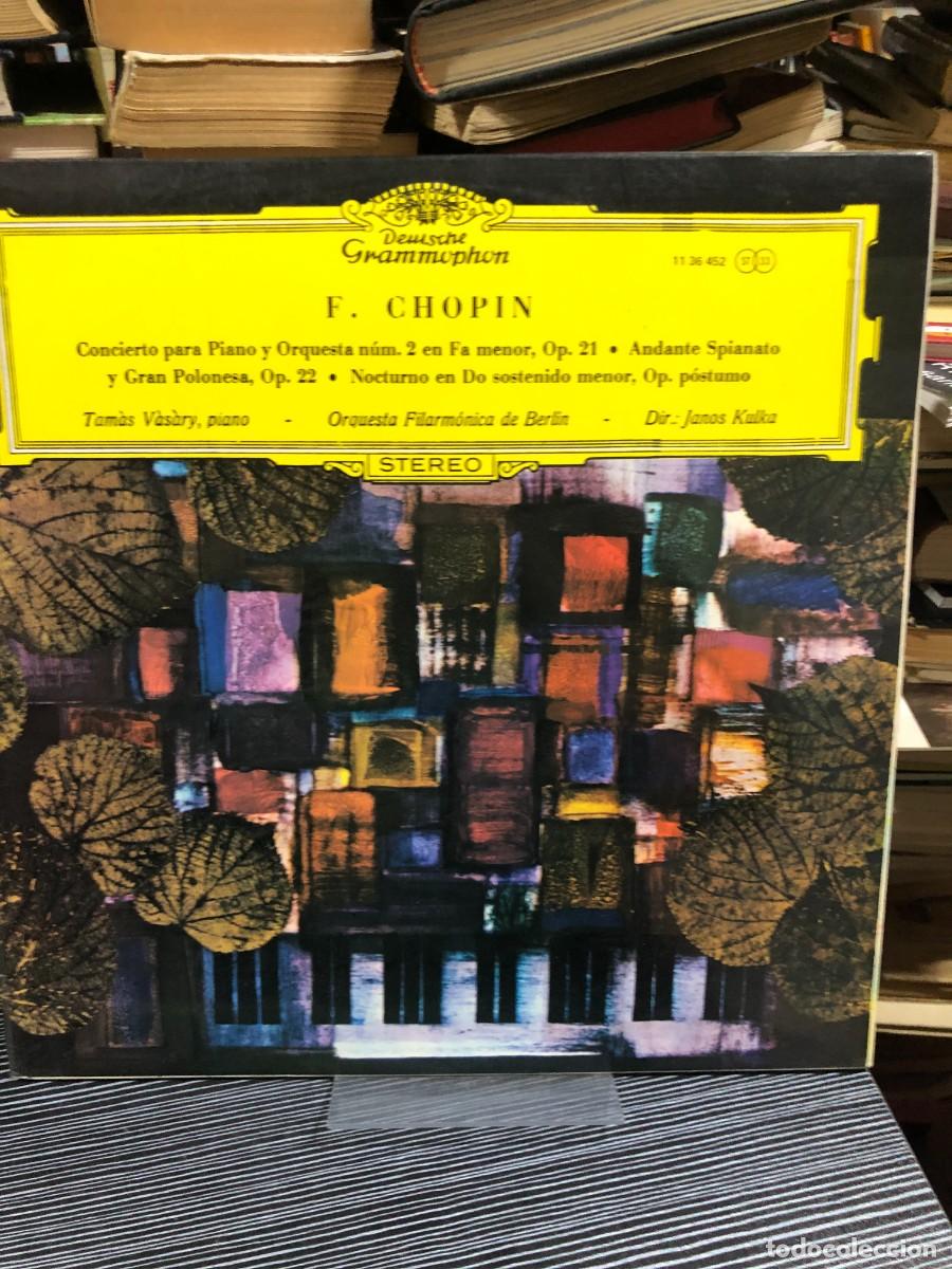 Discos de vinilo: Concierto para Piano y Orquesta n&uacute;m. 2 en Fa menor, Op. 21 Fr&eacute;d&eacute;ric Chopin
