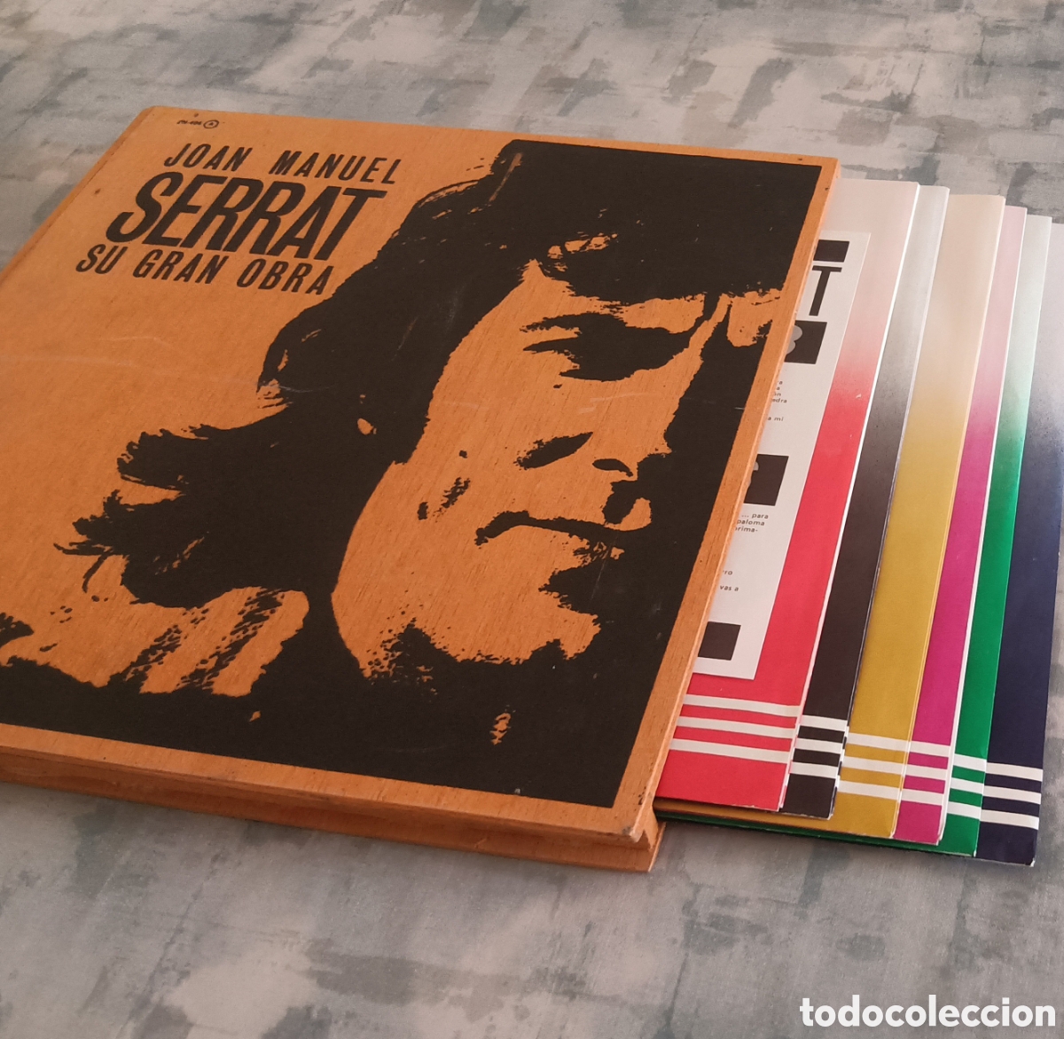 Discos de vinilo: SERRAT, su gran obra - 6 discos - Foto 2