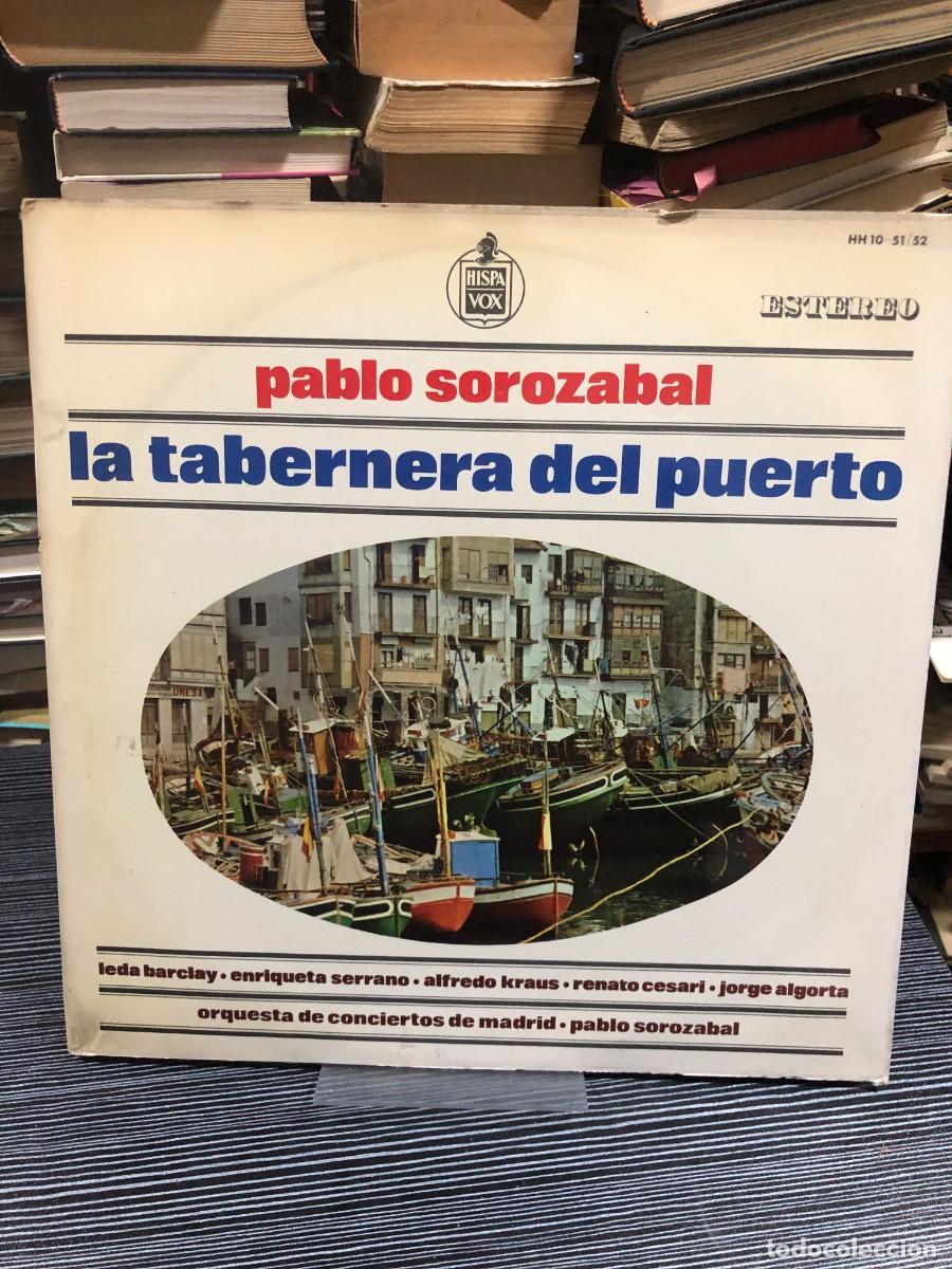 Discos de vinilo: La tabernera del puerto (Pablo Soroz&aacute;bal) Alfredo Kraus, Leda Barclay, Pablo Soroz&aacute;bal (Hispavox)