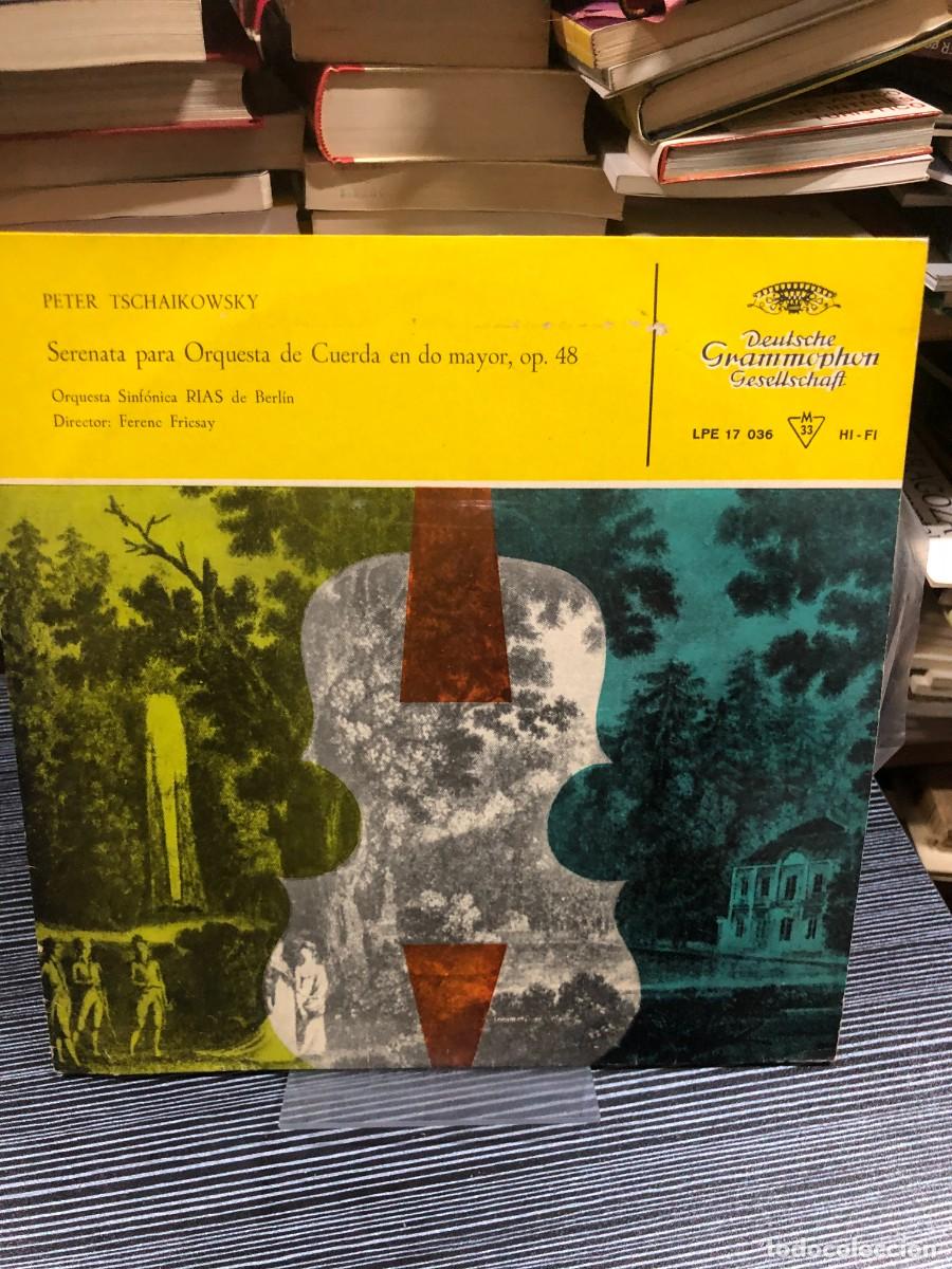 Discos de vinilo: Serenata para Orquesta de Cuerda en do mayor, op. 48 (Tchaikovsky) Orquesta Sinf&oacute;nica RIAS de Berl&iacute;n