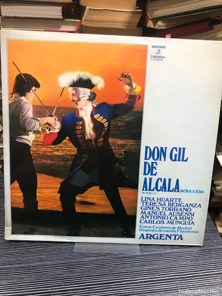 Discos de vinilo: Don Gil de Alcal&aacute; (Selecci&oacute;n) (M. Penella) L. Huarte, T. Berganza, G. Torrano, M. Ausensi, A. Argent