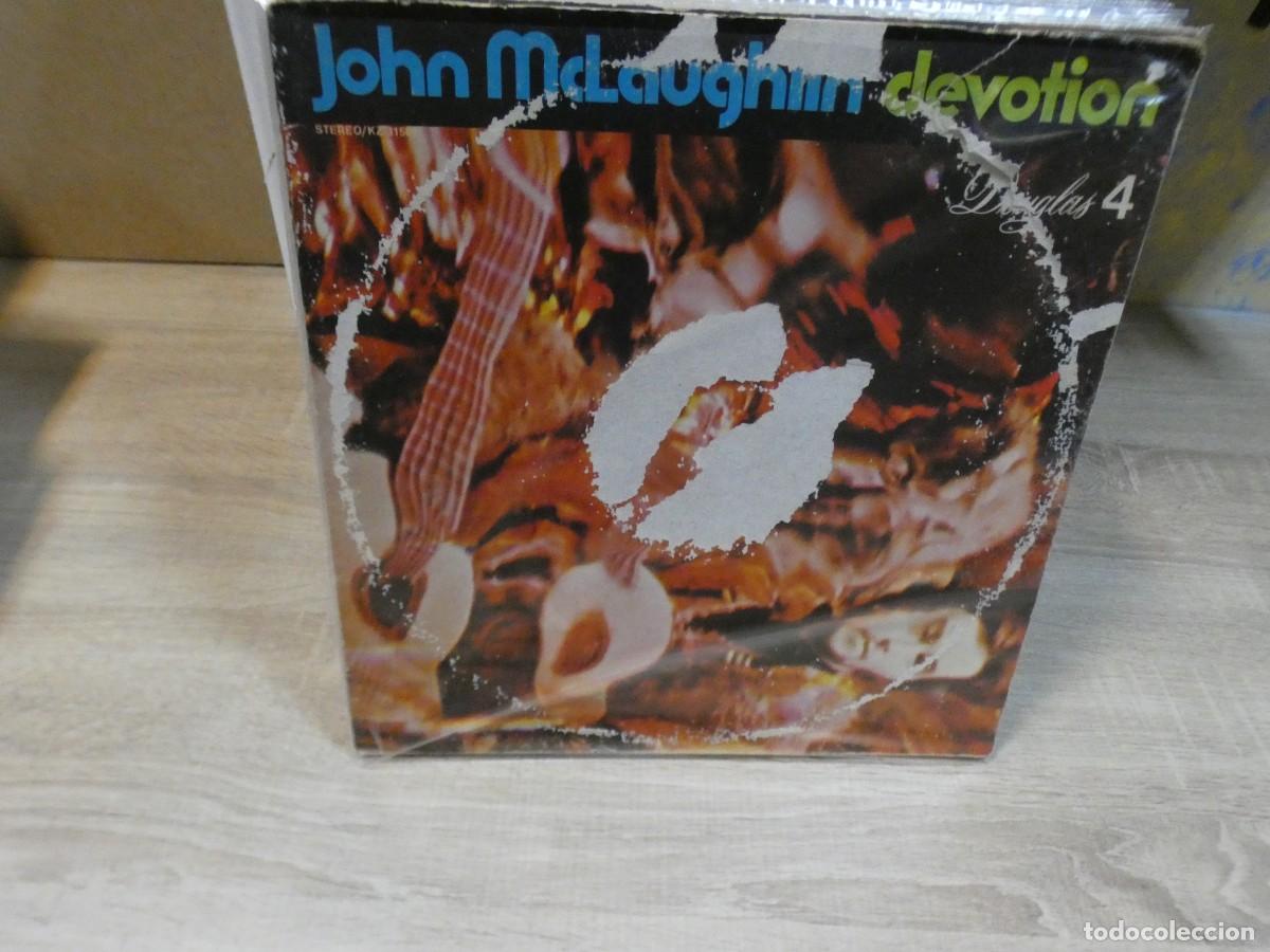 Discos de vinilo: ARKANSAS1980 PACC736 VINILO LEVES SE&Ntilde;ALES USO CORRECTO JOHN MAUGHLIN GFOLD TAPA PELADA