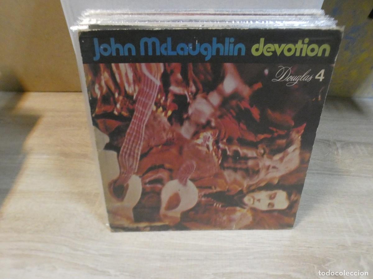 Discos de vinilo: ARKANSAS1980 PACC736 VINILO LEVES SE&Ntilde;ALES USO CORRECTO JOHN MAUGHLIN GFOLD TAPA PELADA