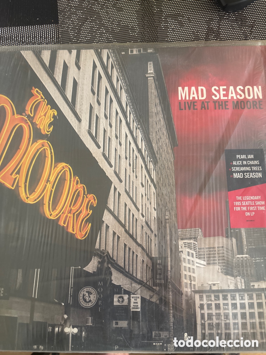 Discos de vinilo: Mad season- live at the moore