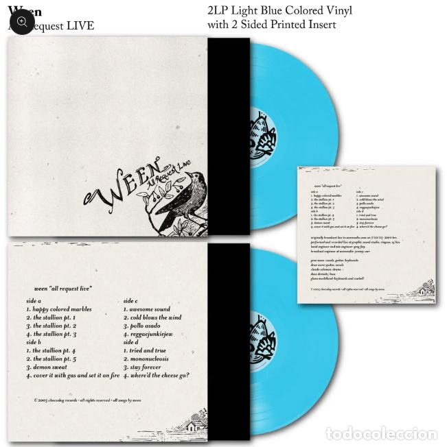 Discos de vinilo: Ween - All Request LIVE 2 LP