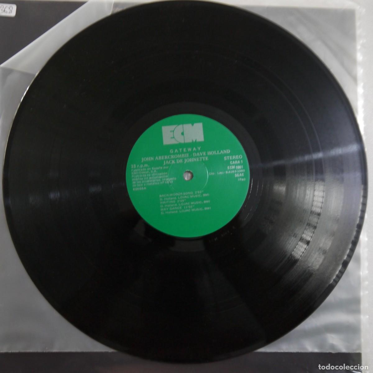 Discos de vinilo: JOHN ABERCROMBIE - GATEWAY - LP 1980 - Foto 3
