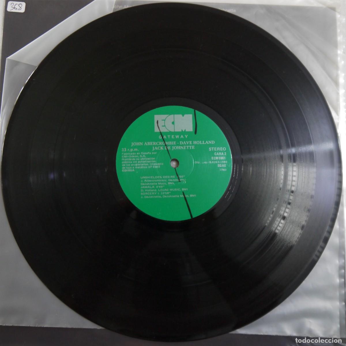 Discos de vinilo: JOHN ABERCROMBIE - GATEWAY - LP 1980 - Foto 5
