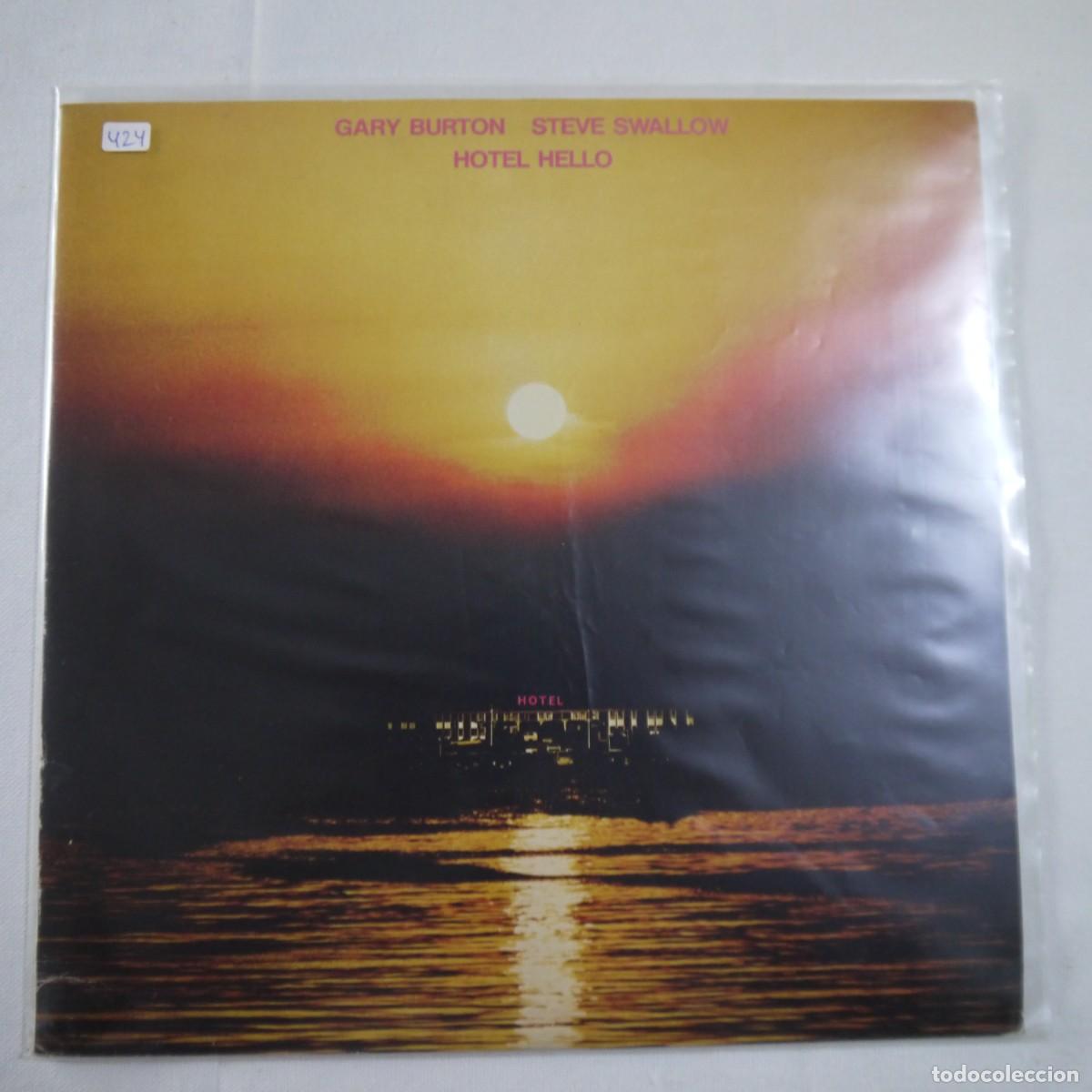 Discos de vinilo: GARY BURTON / STEVE SWALLOW - HOTEL HELLO - LP 1980