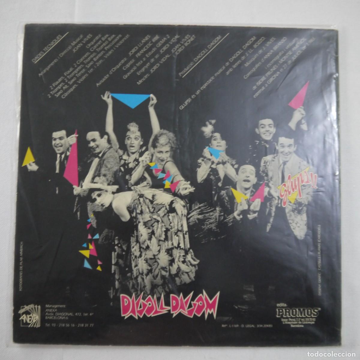 Discos de vinilo: DAGOL DAGOM - GLUPS!! - LP 1983 - Foto 2