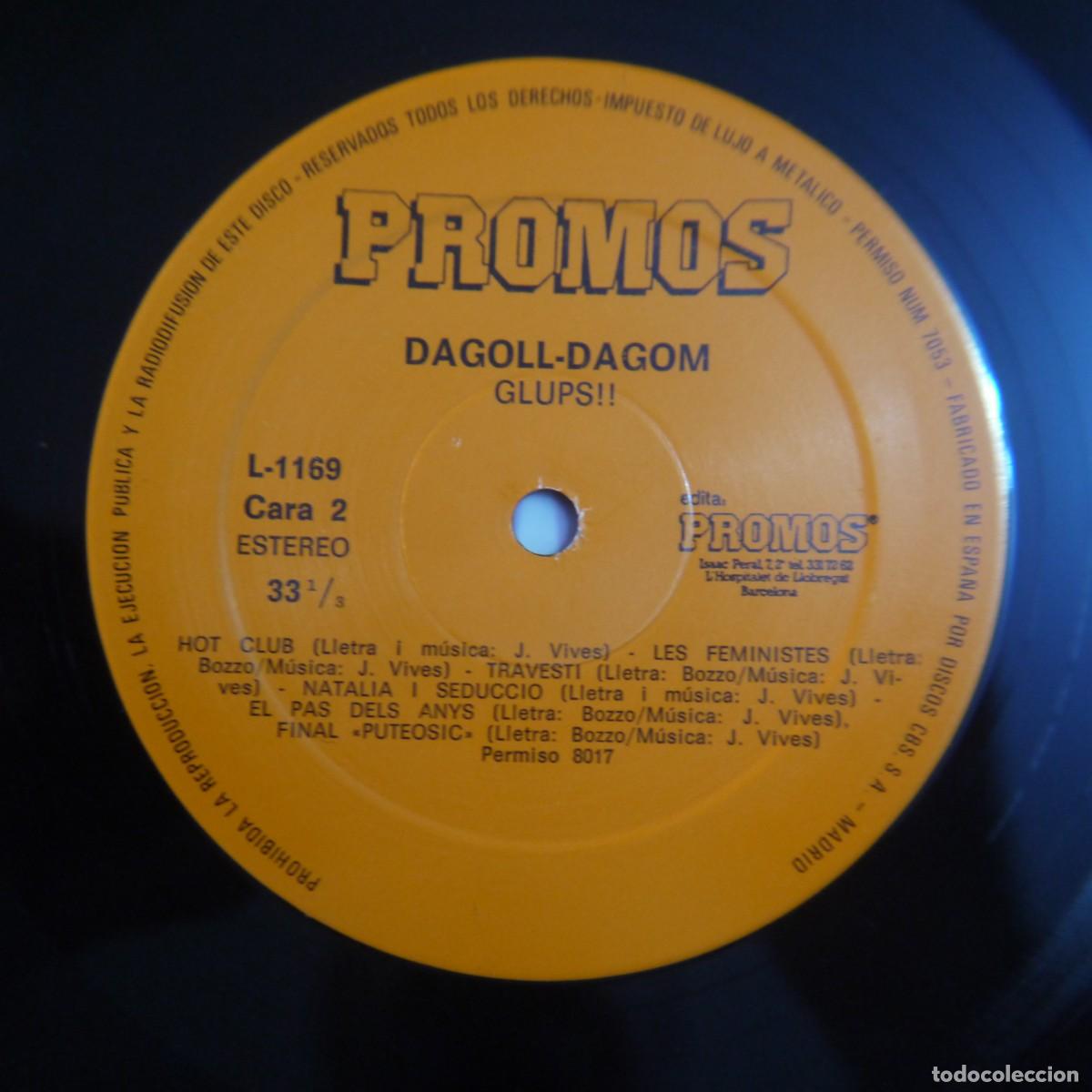 Discos de vinilo: DAGOL DAGOM - GLUPS!! - LP 1983 - Foto 6