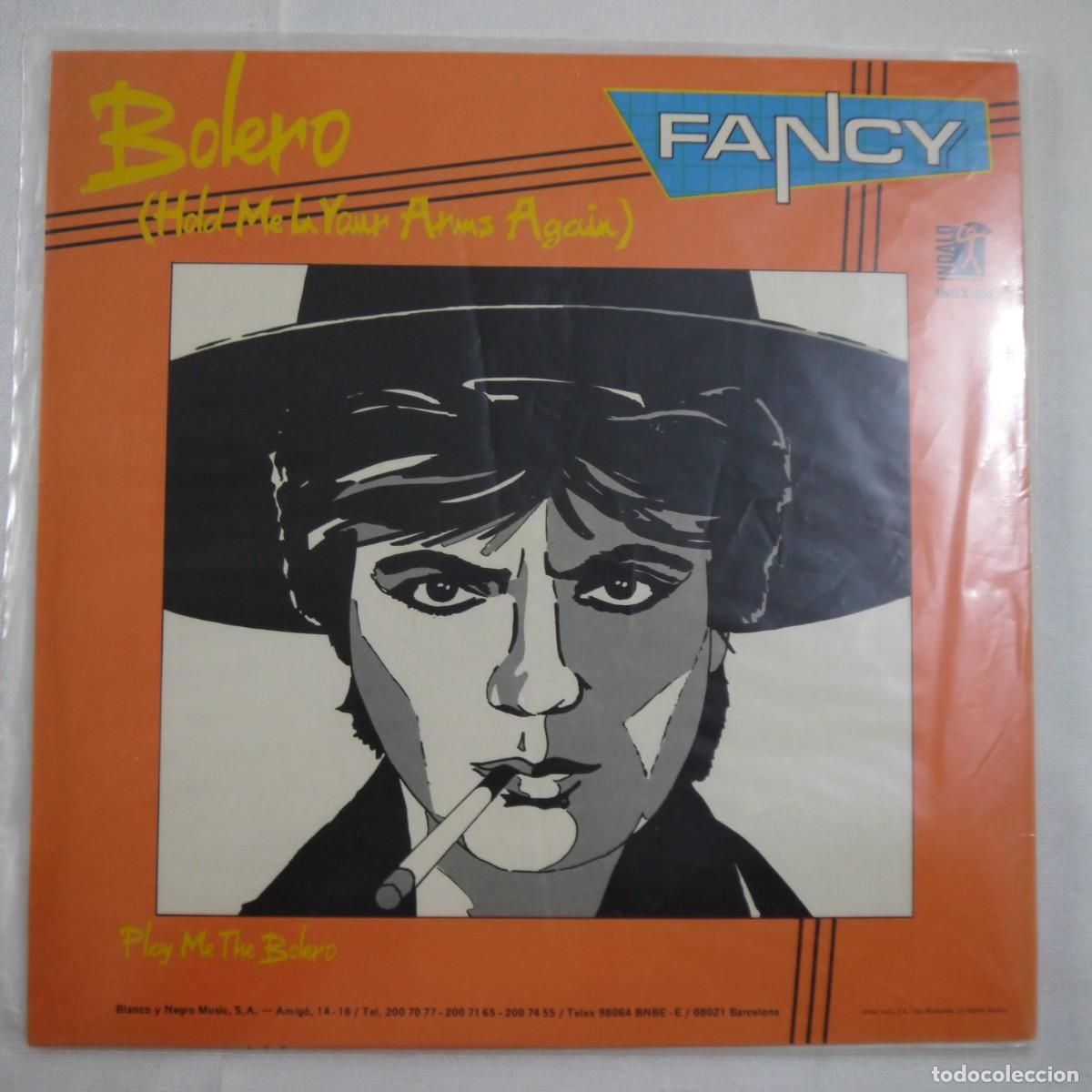 Discos de vinilo: FANCY - BOLERO - MAXISINGLE 1986 - Foto 2