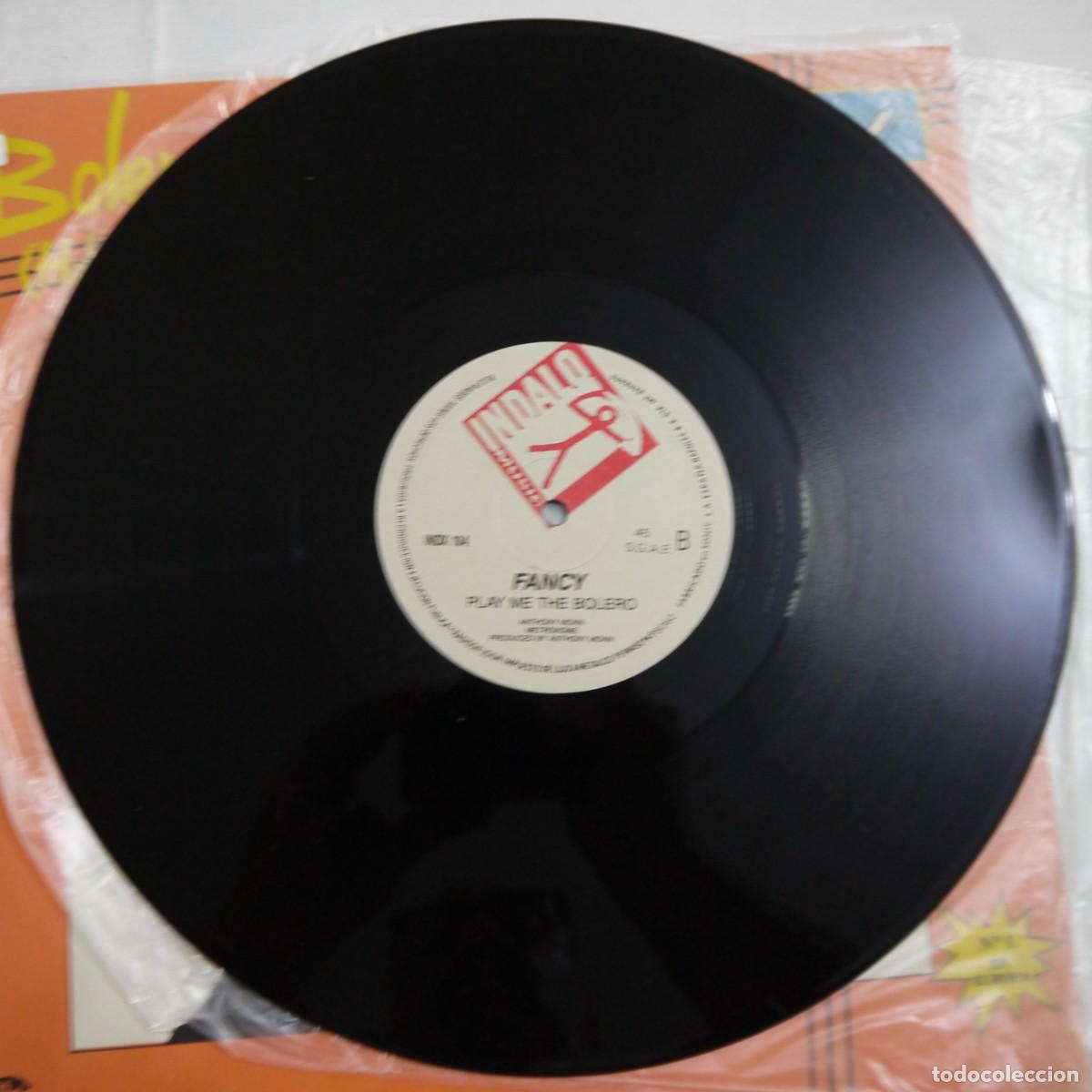 Discos de vinilo: FANCY - BOLERO - MAXISINGLE 1986 - Foto 5