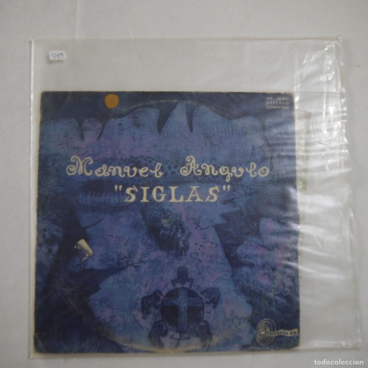 Discos de vinilo: MANUEL ANGULO - SIGLAS - LP 10&rdquo; DE 1968