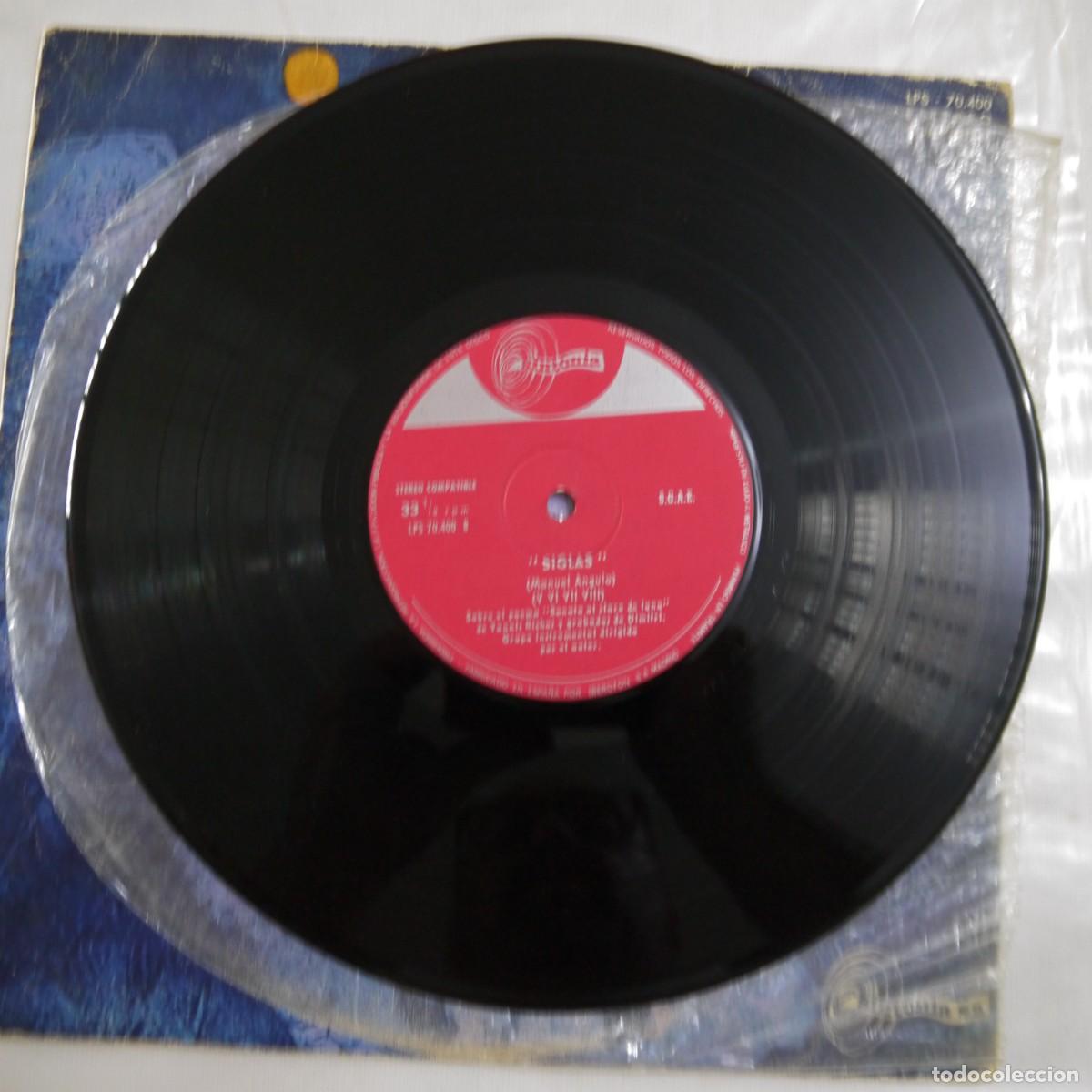 Discos de vinilo: MANUEL ANGULO - SIGLAS - LP 10&rdquo; DE 1968 - Foto 10