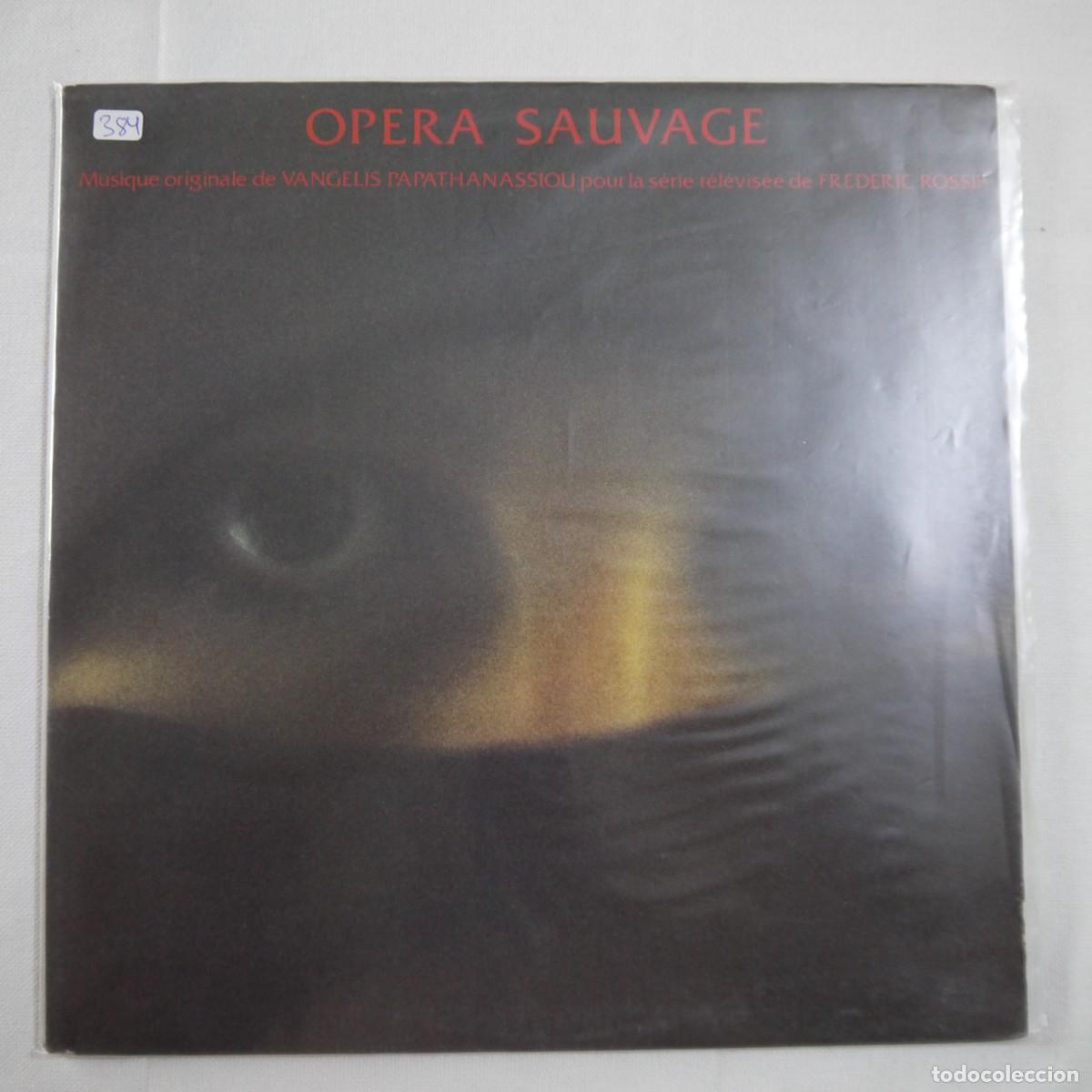 Discos de vinilo: VANGELIS - OPERA SAUVAGE - LP 1980
