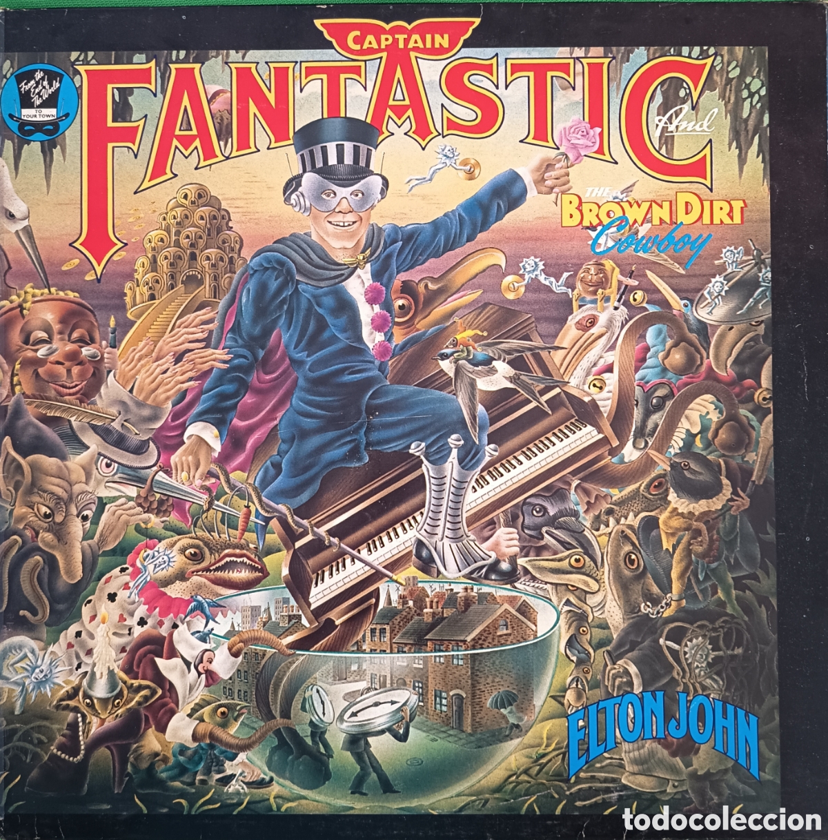 Discos de vinilo: Vinilo Elton John Captain Fantastic